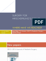 Surgery for Hirschsprung’s Disease