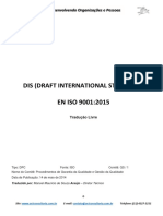 ISO DIS 9001-2015 Maio.14 - Tradução Livre