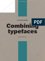 Pocket Guide To Combining Typefaces