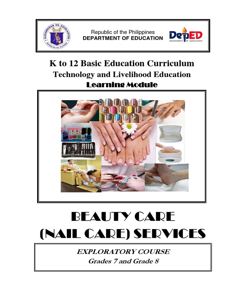 k to 12 grade 7 tle Nail (Anatomy) Personal Protective Equipment