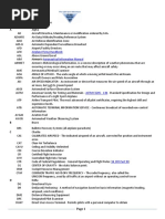 Glossary of Aeronautical Terms