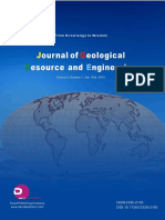 Journal of Geological Resource and Engineering,Vol.3,No.1,2015(1)