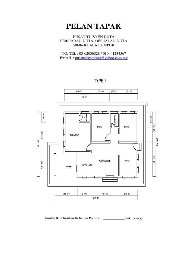 2 Contoh Pelan Lokasi Tapak pdf