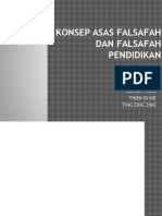 Konsep Asas Falsafah Dan Falsafah Pendidikan