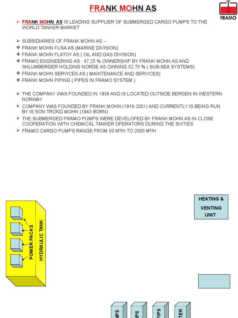 Tanker Framo System | PDF | Technology & Engineering