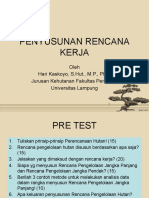 Penyusunan Rencana Kerja