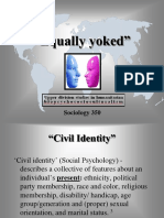 Sociology 350 - Equally Yoked Studies - Slide Show