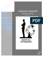 Industry-Summit: ABSTRACT For B-Plan