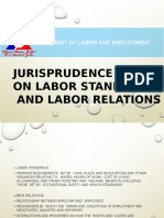 Labor Standards and Labor Relations