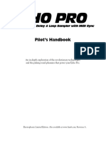 Line6 Echo Pro User Manual