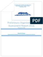 Brian Touary - KWEICO Preliminary Organizational Assessment Report 2016