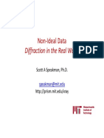 Rietveld Non-Ideal Data Revised