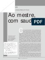 Homenagem a um grande economista brasileiro