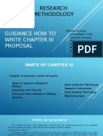 How To Write Chapter 3 Proposal (Presentation)