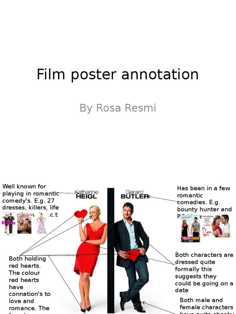 Romantic Comedy Film Poster Analysis | PDF | Poetry
