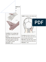 Accupresure Points for Spondolites