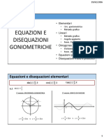 Equazioni Goniometriche