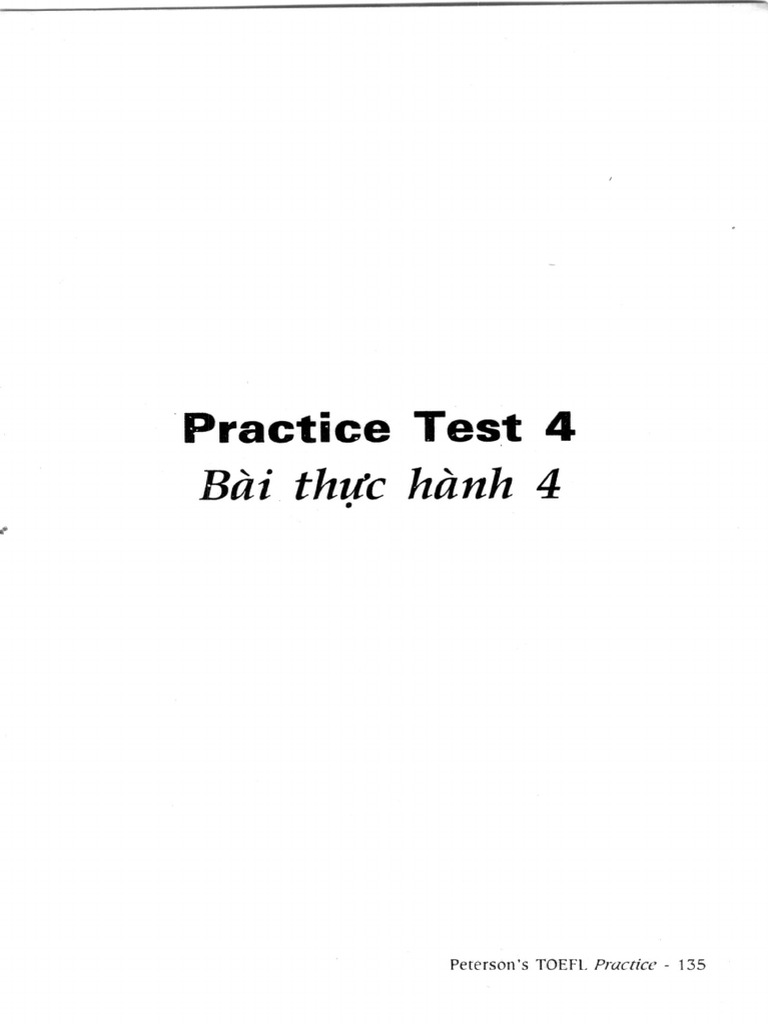 Practice Test 4 | PDF