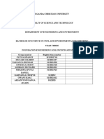 Example of Shallow Foundation Design