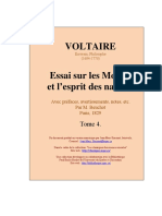 Voltaire - Essai Sur Les Moeurs - Dig - Tomo 4