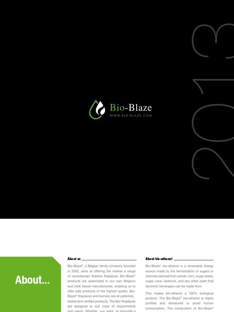Bio Blaze Europe Website Version Biofuel Fireplace