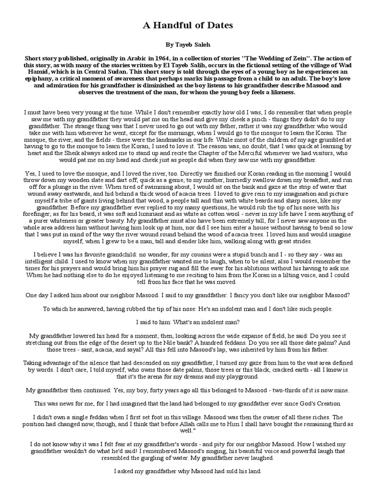 A Handful of Dates  Lesson  Plan Religion And Belief