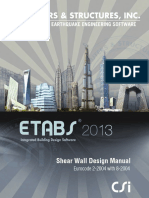 Shear Walls by Etabs