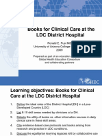 64 Books for Clinical Care at the LDC District Hospital - Pust 12Nov2012