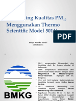 Sistim Monitoring PM10