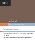 Introduction To Operating System