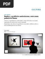 Banksy, o Grafiteiro Antissistema, Entra Num Palácio de Roma _ Cultura _ EL PAÍS Brasil