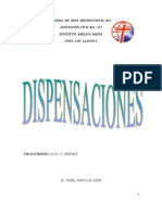 DISPENSACIONES