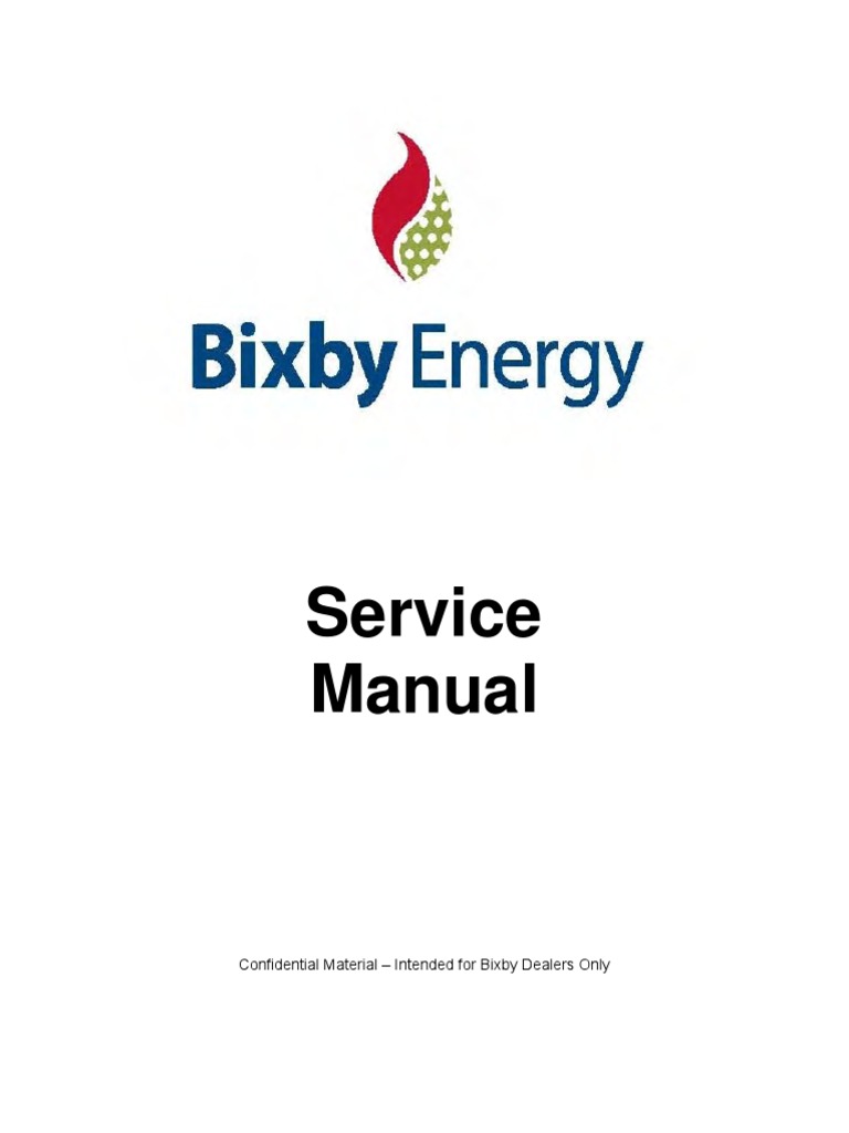 Bixby MaxFire and UBB Service Manual | PDF | Stove | Combustion