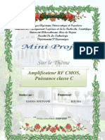 Amplificateur RF CMOS Puissance Classe C
