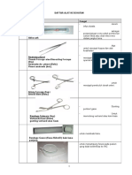 Daftar Alat-Alat Kesehatan (New)