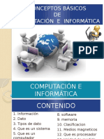 CONCEPTOS BÁSICOS Computacion e Informatica