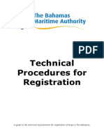 Technical Procedures for Ship Registration in The Bahamas