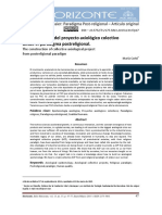 M.Corbí La Construcción Del Proyecto Axiológico Colectivo Desde El Paradigma Postreligional