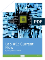 Lab #1: Current Flow: By: Bhavjot Khaira 540693