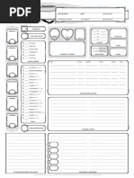 fillable D&D 5E character sheet