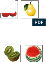 Categorias Semanticas Frutas,m.t, Prendas de Vestir 9,5