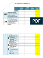 Escala de Apreciación Módulo II