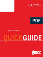 Options Strategies Quick Guide