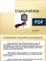 Ultrasunetele