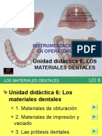 Materiales dentales UD6
