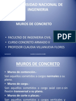 Muro de Concreto PDF