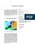 Continuum Dialettale