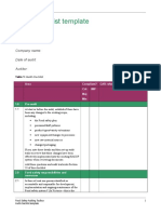 Audit Checklist Template (1)