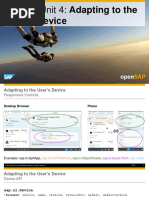 OpenSAP Ui51 Week 3 Unit 4 ATTUD Presentation