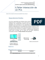 Práctica 3. Taller Interacción de Arduino Con PCs